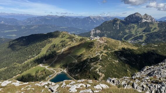 Foto von Brigitta Jencski entlang der Tour