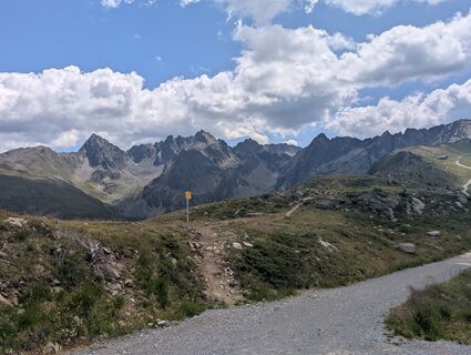 Photo de Benjamin Bergmann le long du parcours