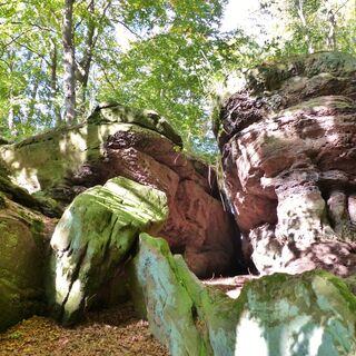 Die Jägersteine im Reinhäuser Wald