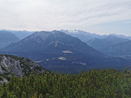 Ausblick auf Sarstein und Dachstein