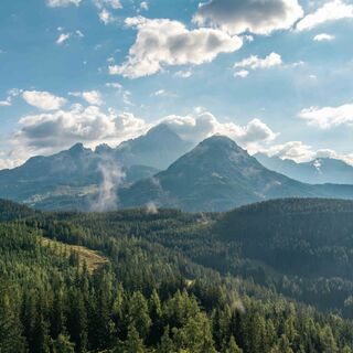 Blick über Filzmoos