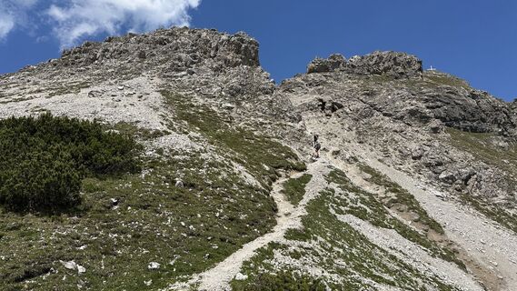 Photo de Horst Büchele le long du parcours
