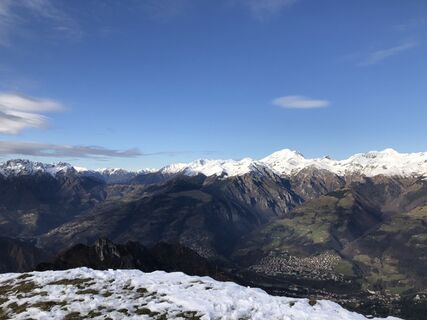 Foto von Natale Maffioletti entlang der Tour