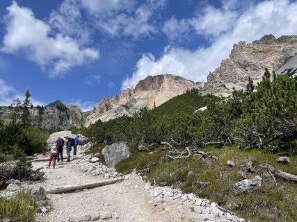 Foto fra Roberto Lampugnani undervejs på turen