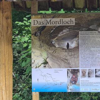 Mordloch Infotafel
