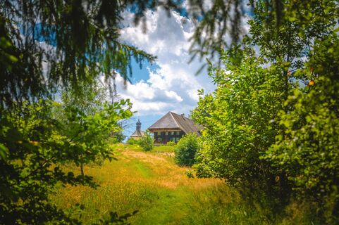 Aufstieg zur Kapelle in Wittenschwand
