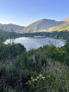 Foto von Giulio parentini entlang der Tour