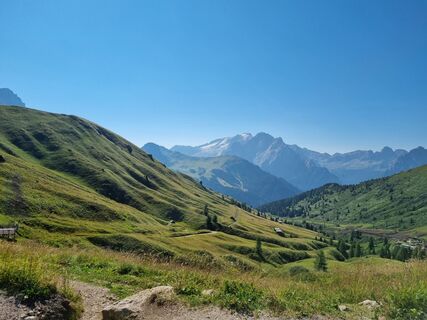 Foto von Gabriella De Guglielmi entlang der Tour