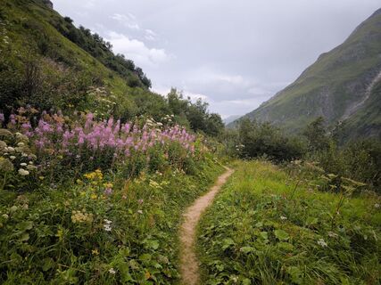 Foto de Adam Kashyna a lo largo del recorrido