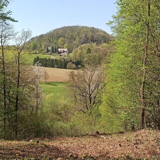 Blick zum Zechsteinriff Altenburg