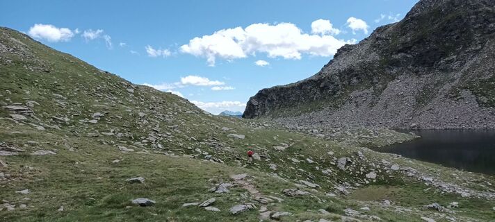 Foto de Gabriele Cucchi a lo largo del recorrido