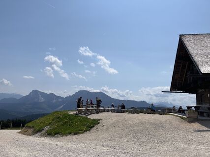 Foto von Heinz Sperl entlang der Tour