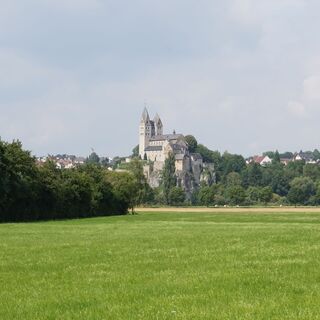 Blick auf St. Lubentius Dietkirchen
