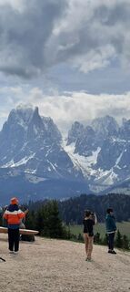 Foto von Birgit Franken entlang der Tour