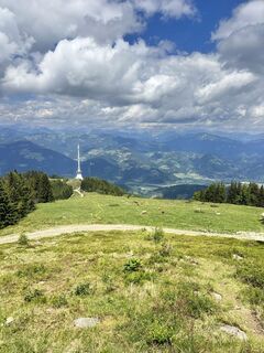 Foto von Barbara Rechberger entlang der Tour