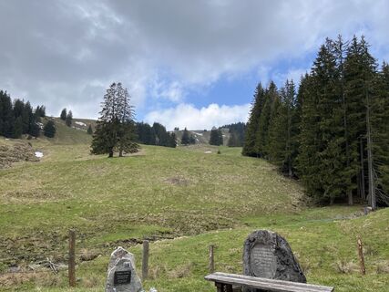 Foto von Heinz Sperl entlang der Tour