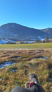 Foto de Lisa-Marie Rößler a lo largo del recorrido