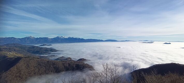 Foto de Gregor Porenta a lo largo del recorrido