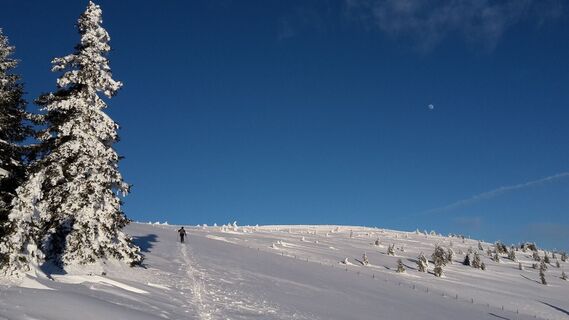Skitour auf das Stuhleck, Joglland-Waldheimat in der Oststeiermark