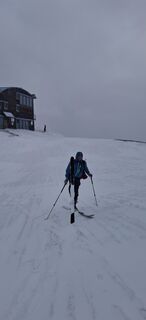 Fotografia z Severin Weber na trase