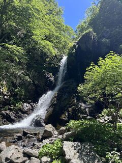 Foto von Emi entlang der Tour