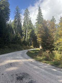 Foto von Heinz Sperl entlang der Tour