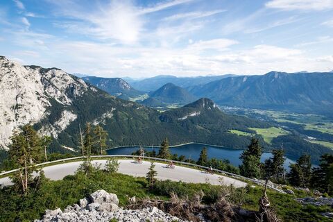 Ausseerland Panorama am Weg auf den Loser