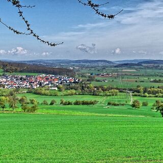 Aussicht vom Altenberg bei Lollar