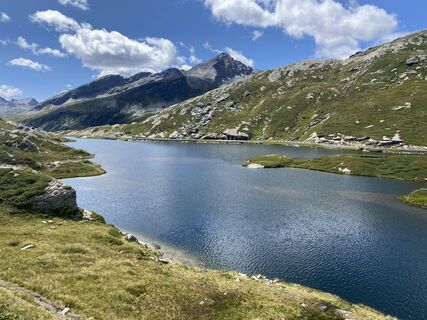 Photo de Marilena Locatelli le long du parcours