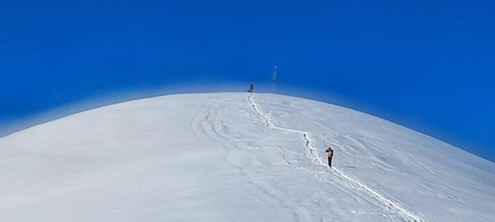 Zdjęcie z Nicoletta Carminati wzdłuż trasy