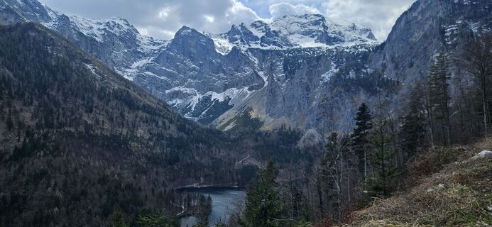 Foto von Johann Schallinger entlang der Tour