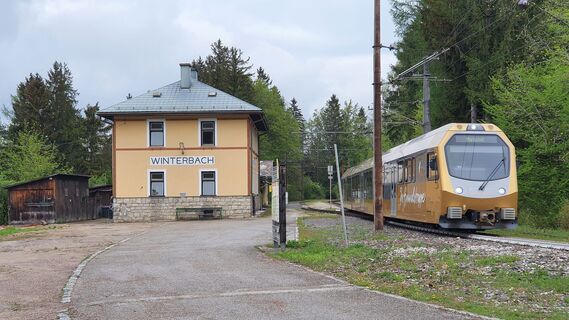 0.0 km Bahnhof Winterbach