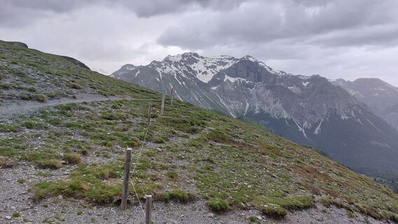 Foto von burn entlang der Tour