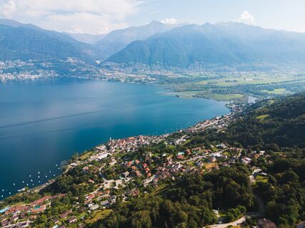 Gambarogno und der Lago Maggiore