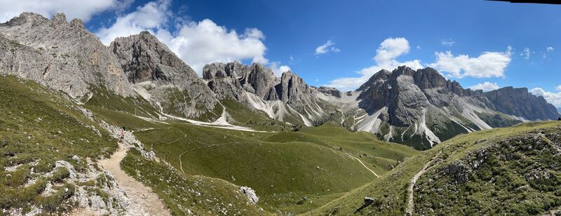 Foto fra Helmut Ertz undervejs på turen