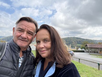 Photo de Walter Baumgartner le long du parcours