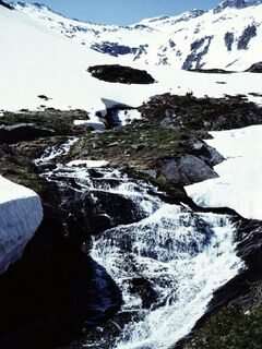 Der Murursprung in der Schmalzgrube, Lungau.