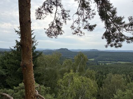 Foto von Andreas entlang der Tour