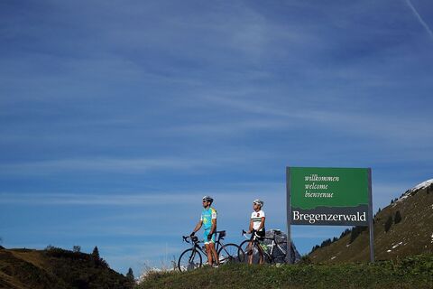 Rennradfahren im Bregenzerwald