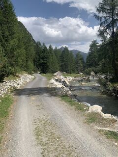 Foto von Mark entlang der Tour