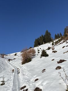 Foto de Heinz Sperl a lo largo del recorrido