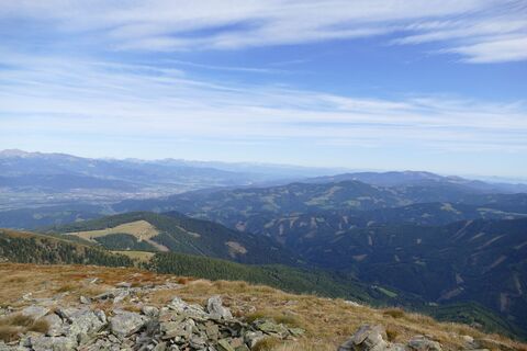 Blick vom Amering ins Murtal