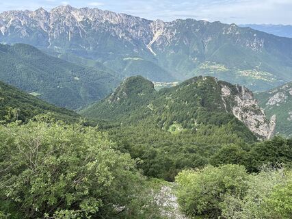 Foto de Heinz Sperl a lo largo del recorrido