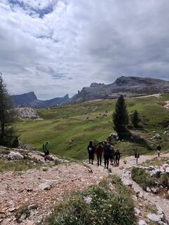 Photo de Leopoldo Ermetes le long du parcours