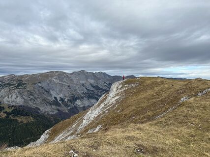Photo de Andreas Gramsel le long du parcours