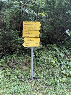Photo de Johannes Schida le long du parcours