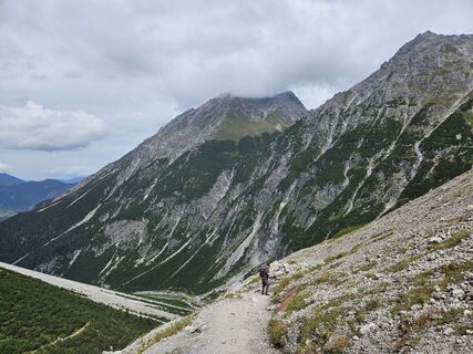 Fotografia z Carla Steegs na trase