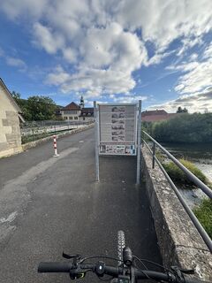 Foto von Christopher Hess entlang der Tour