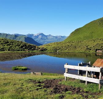 Carschinasee mit Grillstelle