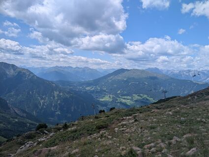Photo de Benjamin Bergmann le long du parcours